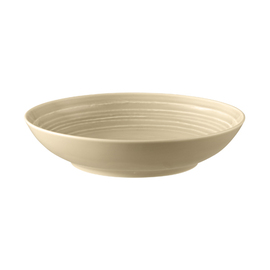 soup plate TERRA COLOUR GLAZE beige Ø 212 mm | porcelain product photo