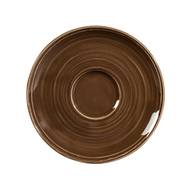 combi saucer TERRA COLOUR GLAZE brown Ø 161 mm product photo