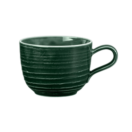 coffee cup TERRA COLOUR GLAZE porcelain green 260 ml product photo