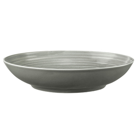 pasta plate | coup plate deep TERRA COLOUR GLAZE grey Ø 260 mm | porcelain product photo