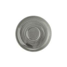 tea cup saucer TERRA COLOUR GLAZE grey Ø 133 mm product photo
