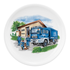 dining plate Blue Light | hard porcelain Ø 254 mm product photo