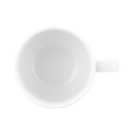 Coffee Cup | cappuccino cup SENTO with handle 210 ml | porcelain white product photo  S