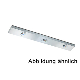 B 0116 Verbindungs-Leiste aus CNS, für 5 Strahler, Modell-Nr. 28150-5, verdrahtet, inkl. Haken und Klemmsteinen für Wärmestrahler product photo