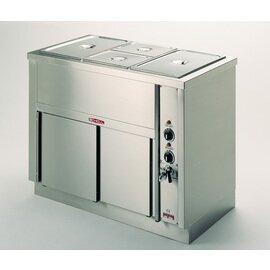 bain marie 3014 WSA  • 5500 watts | heated cabinet | 2 sliding doors product photo