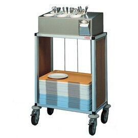 tray serving trolley AGW 504 white  H 905 mm product photo