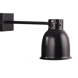 Radiant heater 24000/W/S black for wall mounting product photo