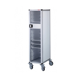 tray trolley RTW 106 for tray size 530 x 325 mm | with acrylic glass door product photo