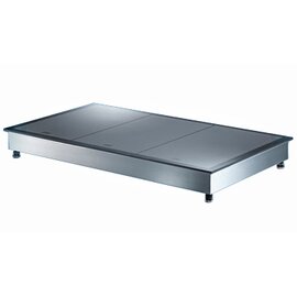 Induction holding unit GN, model HO 1600, table-top unit, 2 x GN 1/1, 2 holding zones, 50 ° to 100 ° C, 230 V, 1.6 kW product photo