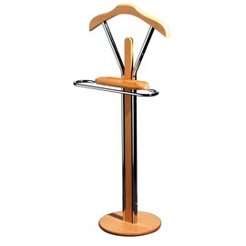 suit stand COBRA wood metal nature  H 1070 mm product photo