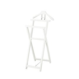 suit stand BILL wood metal white  H 1030 mm product photo