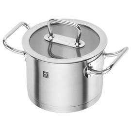 Cooking pot PRO Zwilling with lid 2 ltr stainless steel | suitable for induction | base Ø 158 mm product photo