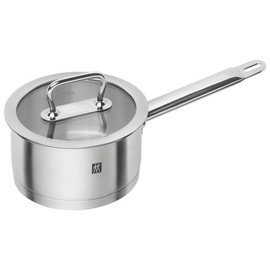 sauepan with lid 1.5 ltr stainless steel | suitable for induction | base Ø 158 mm product photo