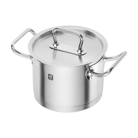 Cooking pot with lid PRO S 2 ltr stainless steel | suitable for induction | base Ø 158 mm product photo