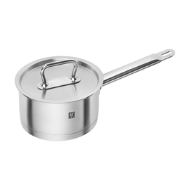 sauepan with lid PRO S 1.5 ltr stainless steel | suitable for induction | base Ø 158 mm product photo