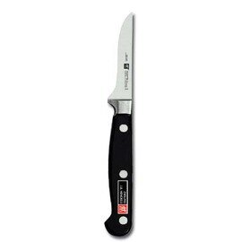  vegetable knife PROFESSIONAL S smooth cut  | riveted | black | blade length 7 cm product photo