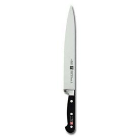 ham slicing knife PROFESSIONAL S ice-hardened smooth cut  | riveted | black | blade length 26 cm product photo
