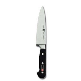 chef's knife PROFESSIONAL S smooth cut  | riveted | black | blade length 16 cm product photo