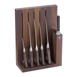 knife block Twin Twin 1731 wood with 6 knives|1 sharpening steel  L 275 mm  H 380 mm product photo