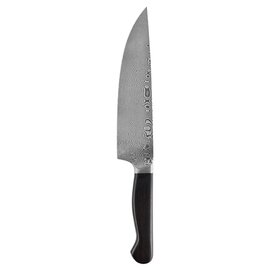 Cooking knife, Damascus series, Damascus steel, Handle: Full grain, Grenadill ebony, Size: 8 '', 200 mm product photo