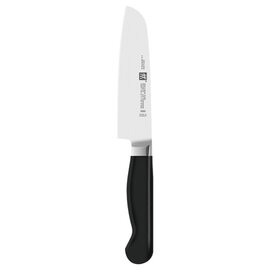 santoku PURE straight blade smooth cut | black | blade length 14 cm product photo