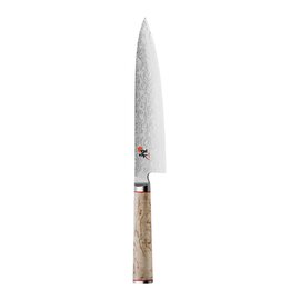 gyutoh MIYABI 5000MCD straight blade Japanese form smooth cut | wood colour | blade length 20 cm product photo
