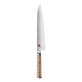 gyutoh MIYABI 5000MCD straight blade Japanese form smooth cut | wood colour | blade length 24 cm product photo