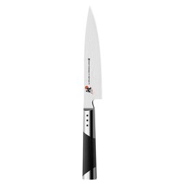 Shotoh MIYABI 7000D curved blade smooth cut | black | blade length 13 cm product photo