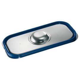 1 550 072 Gastronorm-Deckel, GDD-B 1/3, mit Formschlussdichtung, für 1/3 Gastronorm-Behälter mit Bügelgriffen, Material: Edelstahl product photo