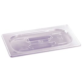 551 451 Gastronorm-Deckel, GD-K 1/9, mit Griffmulde, für 1/9 Gastronorm-Behälter, Material: Polycarbonat product photo