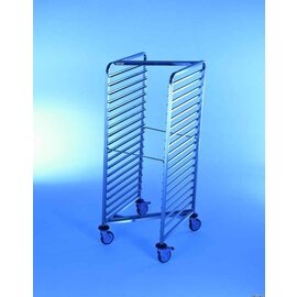 shelved trolley for drive-in refrigerators RWRE 161 | wheel details plastic product photo