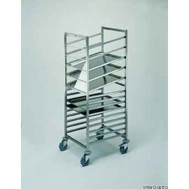 shelved trolley RWR SK-161 | wheel details plastic product photo