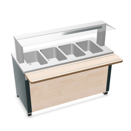 hot counter BASIC LINE W-4 Design | grey | suitable for 4 x GN 1/1 product photo