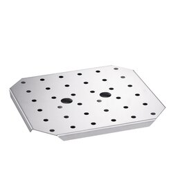 gastronorm insert bottom G-ELB 2/3 stainless steel perforated  L 294 mm product photo