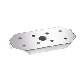 gastronorm insert bottom G-ELB 1/4 stainless steel perforated  L 205 mm product photo