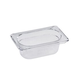gastronorm container GN 1/9  x 65 mm BLANCO GN CONTAINER POLYCARBONATE GN-K 1/9-65 plastic product photo