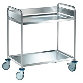 clearing trolley ARW 9 x 6-2  | 2 shelves  L 1000 mm  B 650 mm  H 1030 mm product photo