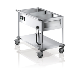 food serving trolley SAW L-3 heatable  • 3 basins product photo