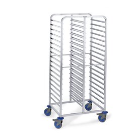 shelved trolley RWR 162 | wheel details plastic castors product photo