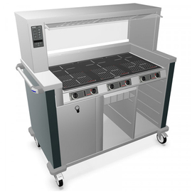 mobile cooking station B.PRO COOK I-flex 3 to go product photo  S