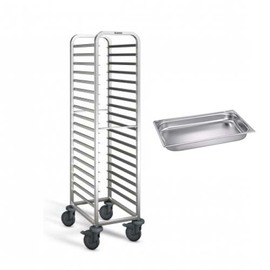 shelved trolley RWR 160 incl. 10 GN containers product photo