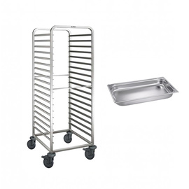 shelved trolley RWR 161 incl. 20 GN containers product photo