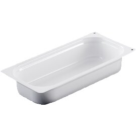 gastronorm container GN 2/4  x 40 mm BUFFET LINE GN-BUF 2/4-40 white white 1 mm product photo