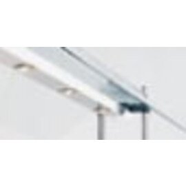 SKS4SKM4_5_2 Beleuchtungsbord, Edelstahl, mit 4 Niedervolthalogenleuchten á 20 W,  1440 x 114 x 60 mm, für MIKADO Kaltbuffet-Wagen SKS-4 u. SKM-4 product photo