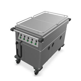 food serving trolley SAG 3 with sliding lid | gallery product photo  S