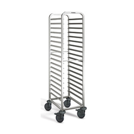 shelved trolley RWR 160-20 gastronorm | suitable for 20 plates GN 1/1 | suitable for 40 sheets GN 2/1 product photo