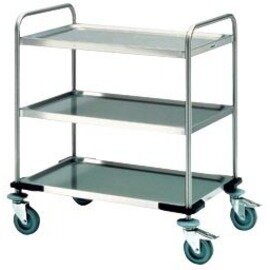 serving trolley SW 9 x 6-3  | 3 shelves  L 1000 mm  B 650 mm  H 950 mm product photo
