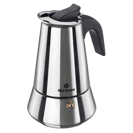 espresso maker Brasilia Plus for 6 cups stainless steel | suitable for induction product photo