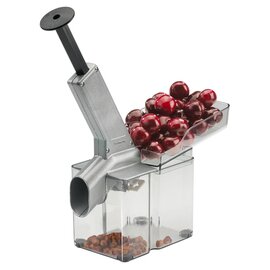 cherry pitter Kirschomat tabletop unit aluminum plastic product photo