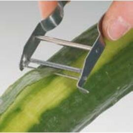 vegetable peeler | asparagus peeler Steel  • movable  L 110 mm product photo  S